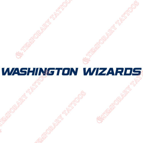 Washington Wizards Customize Temporary Tattoos Stickers NO.1231